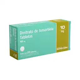 Farmacias Benavides 10 mg dinitrato de isosorbida oferta