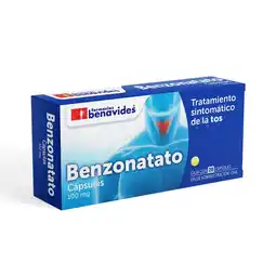 Farmacias Benavides Benzonatato 100 mg oferta