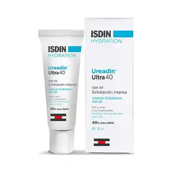 Farmacias Benavides Ureadin ultra 40 gel oil exfoliante oferta