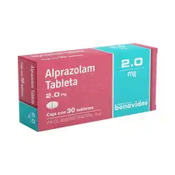 Farmacias Benavides Alprazolam 2 mg oferta