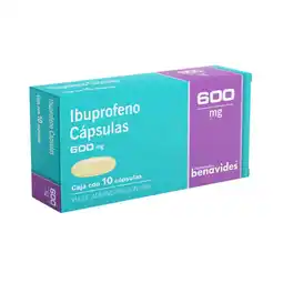 Farmacias Benavides 600 mg ibuprofeno oferta