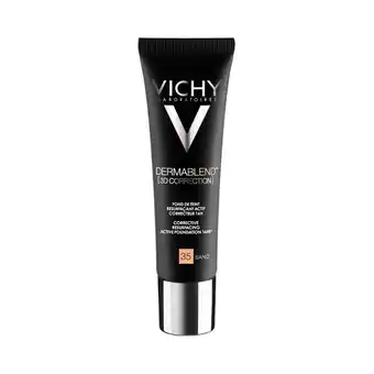 Farmacias Benavides Dermablend corrección 3d tono 35 sand maquillaje oferta