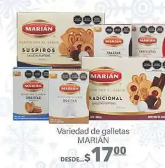 La Comer Variedad de galletas MARIÁN oferta