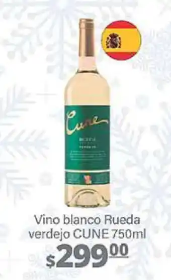 La Comer Vino blanco Rueda verdejo CUNE 750ml oferta