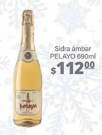 La Comer Sidra ámbar PELAYO 690ml oferta