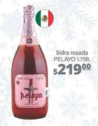 La Comer Sidra rosada PELAYO 1.75lt. oferta