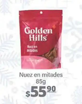 La Comer Golden Hills Nuez en mitades 85g oferta