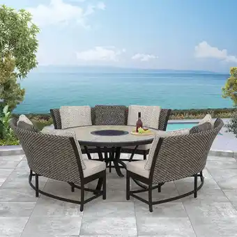 Costco Agio comedor para jardin de 4 piezas Park Falls oferta