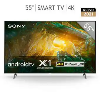 Costco Sony Pantalla 55" SMART TV UHD ANDROID TV oferta