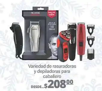La Comer Variedad de rasuradoras y depiladoras para caballero oferta