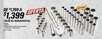 AutoZone Duralast JUEGO DE HERRAMIENTAS 47 PIEZAS oferta