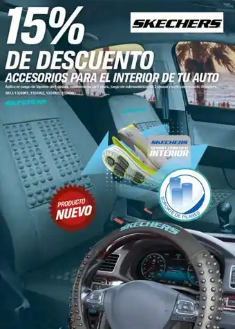 AutoZone SKECHERS ACCESORIOS PARA EL INTERIOR DE TU AUTO oferta