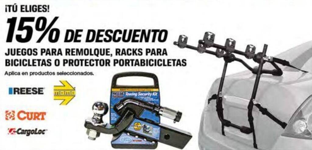 Portabicicletas para auto autozone hot sale