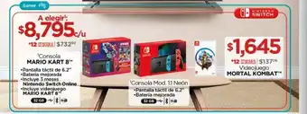 Chedraui Consola MARIO KART 8 oferta