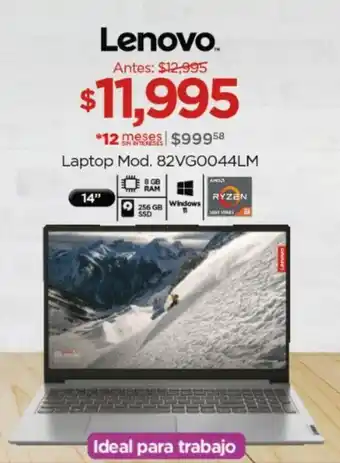 Chedraui Lenovo Laptop Mod. 82VG0044LM oferta