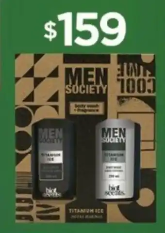 Sets de fragancias MEN SOCIETY