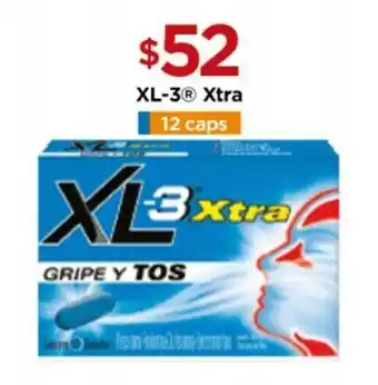 Chedraui XL-3 Xtra 12 caps oferta