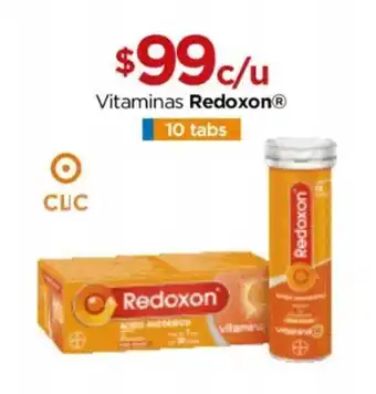 Chedraui Vitaminas Redoxon 10 tabs oferta