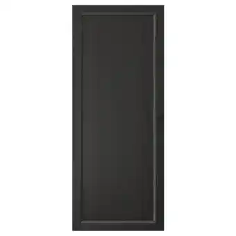 IKEA Oxberg puerta, negro-café, 40x97 cm oferta