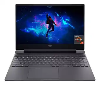 Mercado Libre Laptop gamer hp victus ryzen 5 7535hs 8 ram 512 ssd rtx 2050 color mica silver oferta