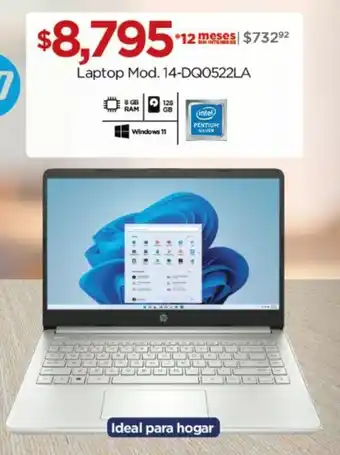 Chedraui hp Laptop Mod. 14-DQ0522LA oferta
