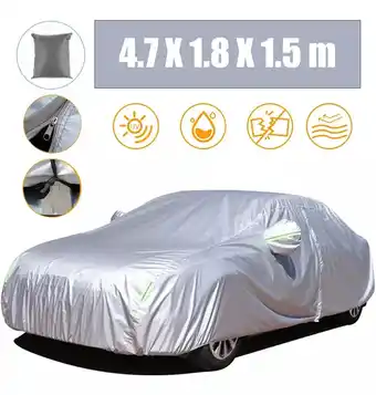 Mercado Libre Cubierta funda protector impermeable con reflectantes 4.7m oferta