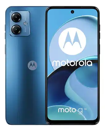 Mercado Libre Moto g14 dual sim 64g gb gris 4 gb ram oferta