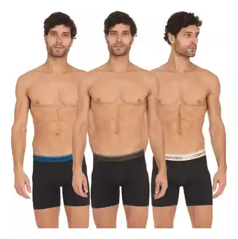Mercado Libre Calvin klein paquete de 3 calzoncillos hombre nb2570 oferta