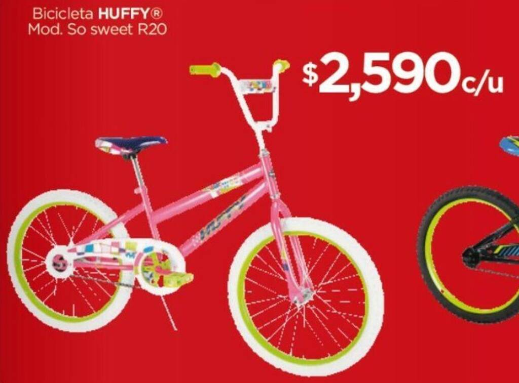 Bicicleta HUFFY Mod. So sweet R20 oferta en Chedraui