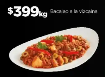 Bacalao a la vizcaína, kg