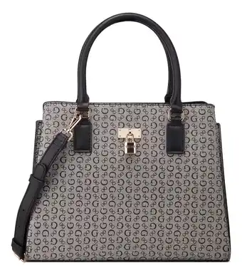 Mercado Libre Bolsa guess factory sg904006 acabado de los herrajes niquel color negro color de la correa de hombro negro diseño de la tela oferta