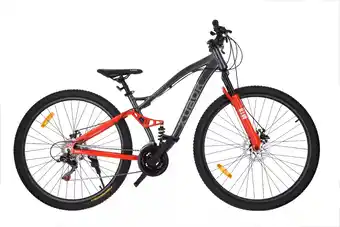 Mercado Libre Mountain bike kubor mallory r29 cambios shimano tourney color gris con pie de apoyo oferta