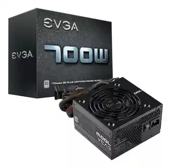 Mercado Libre Fuente de poder para pc evga 700 w1 black 100v/240v oferta