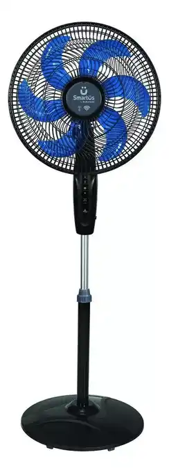 Mercado Libre Ventilador inteligente wifi magnüs taurus control de voz color de la estructura negro oferta
