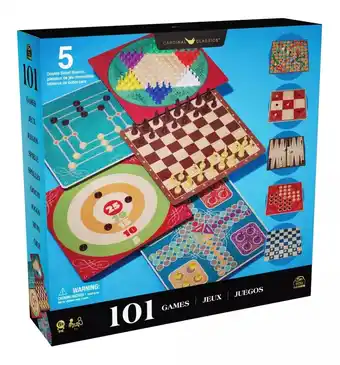 Set de 101 juegos de mesa clásicos spin master games 6