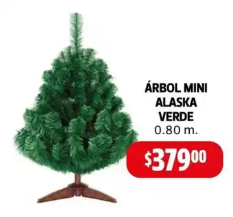 Farmacias Guadalajara ÁRBOL MINI ALASKA VERDE 0.80 m. oferta