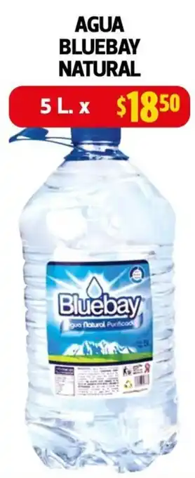 Farmacias Guadalajara AGUA BLUEBAY NATURAL 5L oferta