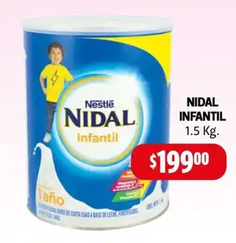 Farmacias Guadalajara NIDAL INFANTIL 1.5 kg. oferta