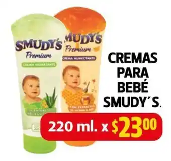 Farmacias Guadalajara CREMAS PARA BEBÉ SMUDY'S 220 ml oferta