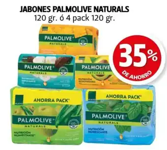 Farmacias Guadalajara JABONES PALMOLIVE NATURALS 120 gr. ó 4 pack 120 gr. oferta