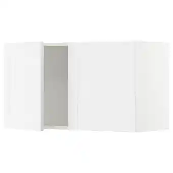 IKEA Sektion Gabin pared 2 puertas c/ estantes, blanco/axstad blanco mate, 91x37x51 cm oferta