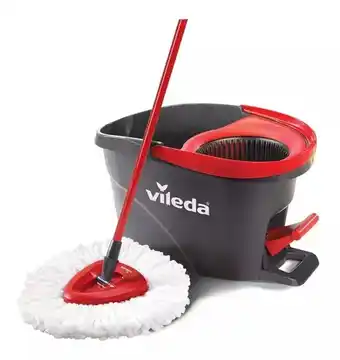 Trapeador mop y cubo con pedal de vileda easy wring