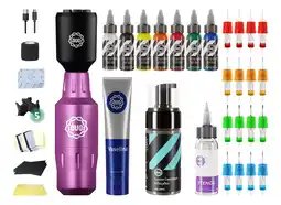 Mercado Libre Kit de tatuar inalámbrica pen ouo fuow batería chollima lite oferta