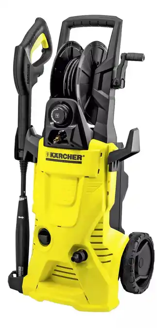 Mercado Libre Hidrolavadora eléctrica kärcher home & garden k4 premium 16018700 amarilla/negro de 1500w con 1800psi de presión máxima 127v oferta