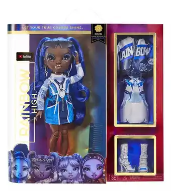 Muñeca coco vanderbalt rainbow high fashion y diversión 3