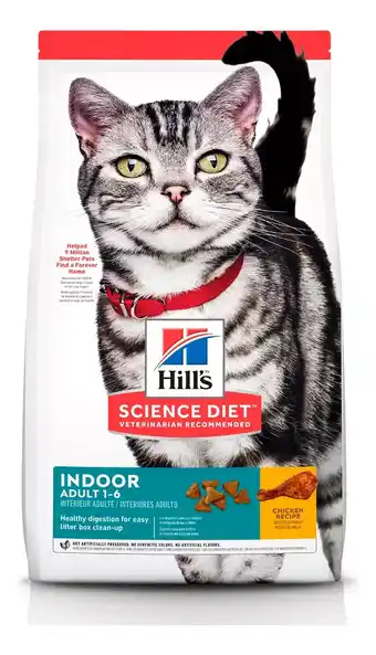 Mercado Libre Comida para gato adulto hill's science diet indoor 7 kg oferta