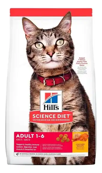 Mercado Libre Comida para gato hill's science diet adulto envase de 1.8 kg oferta