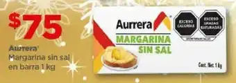 Bodega Aurrerá Aurrera Margarina sin sal en barra 1 kg oferta