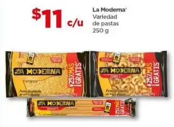 Bodega Aurrerá La Moderna Variedad de pastas 250 g oferta