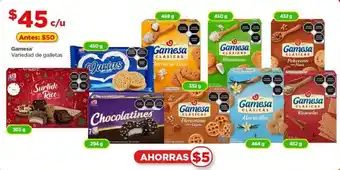 Bodega Aurrerá Gamesa Variedad de galletas oferta